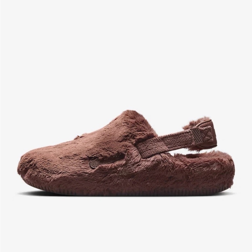 Nike Mules Cozy Faux Fur - Picture 2 of 7